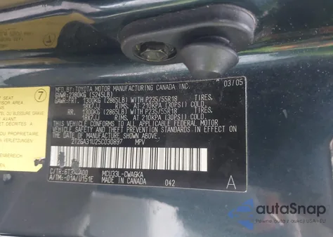 2005 Lexus Rx 330 из США, поврежденный, VIN 2T2GA31U25C030897